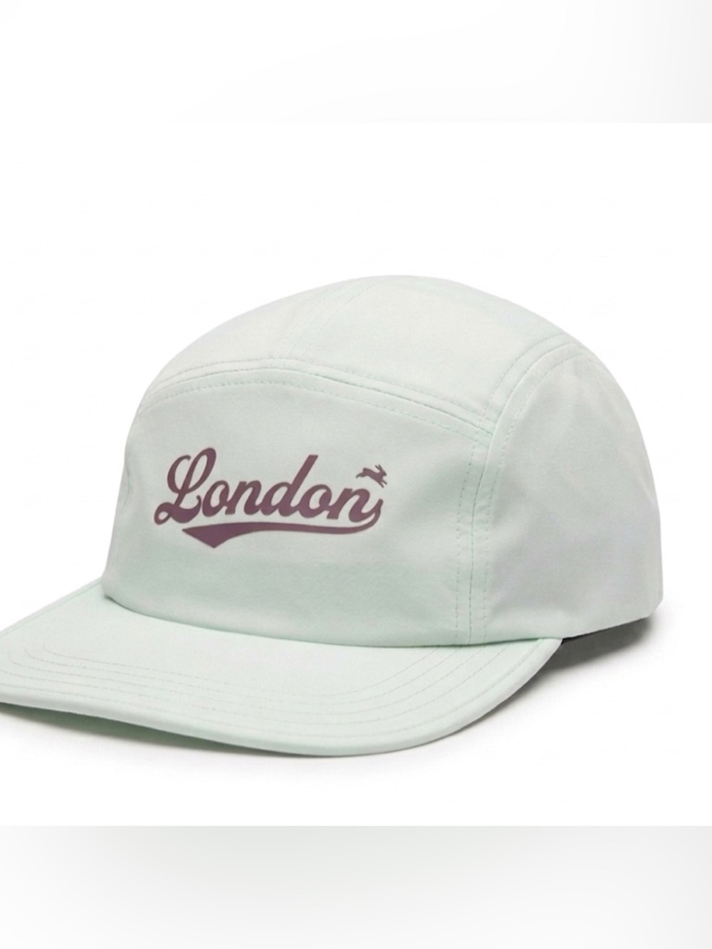 NWT Tracksmith London Marathon 2026 Hat - Light Green/Purple (Jadeite/Wine)